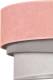 EULUNA Plafondlamp Pastell Trio Ø45cm roze/grijs