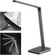 Fischer & Honsel LED tafellamp Bright, dimbaar, CCT, grijs