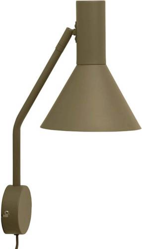 Frandsen Lyss wandlamp, groen mat