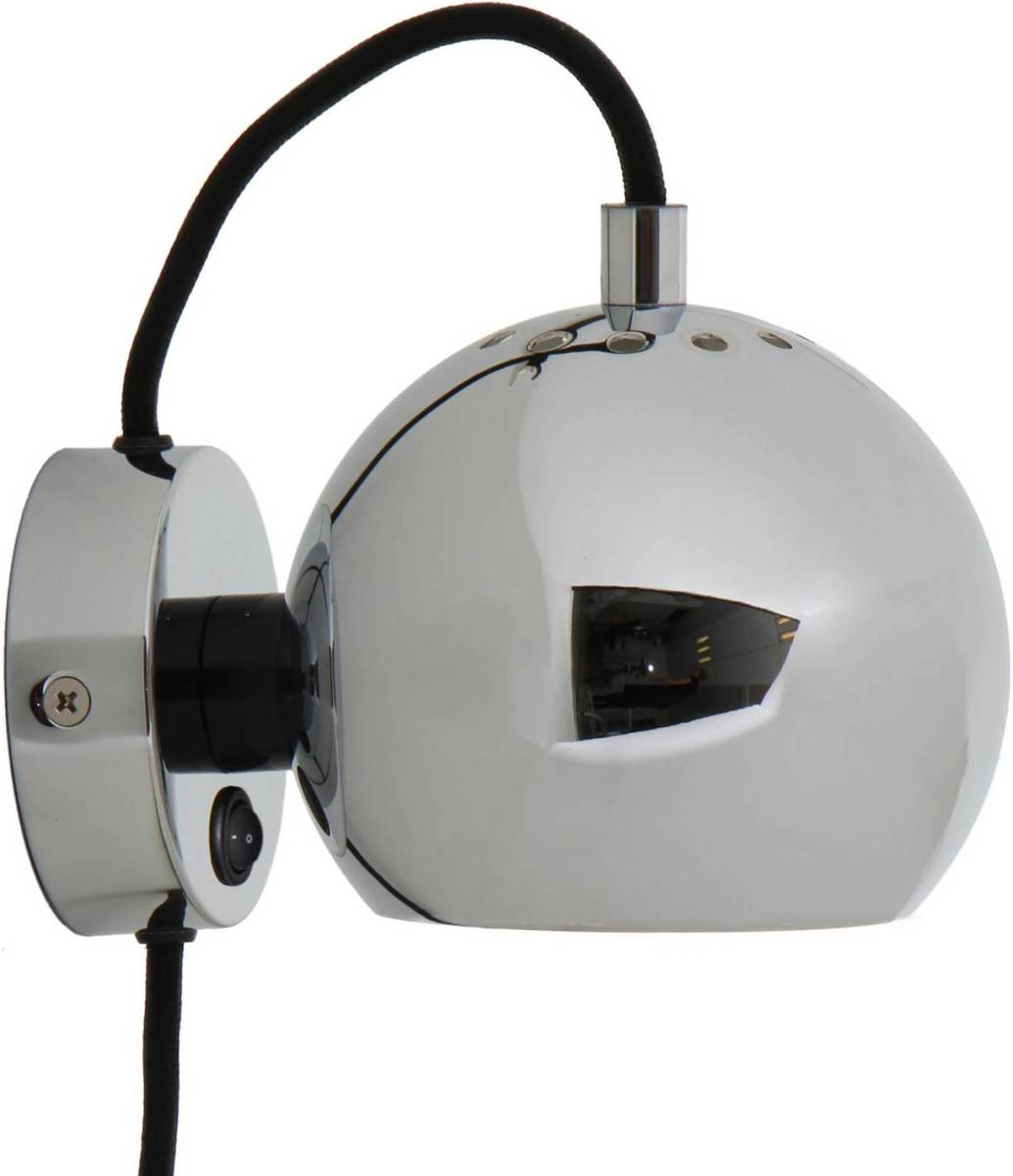 Frandsen Ball magneet wandlamp chroom glanzend