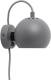 Frandsen Ball magneet wandlamp lichtgrijs mat