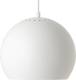 Frandsen Ball hanglamp, Ø 25 cm, mat wit