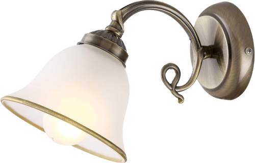 GLOBO Wandlamp Odin, oudmessing
