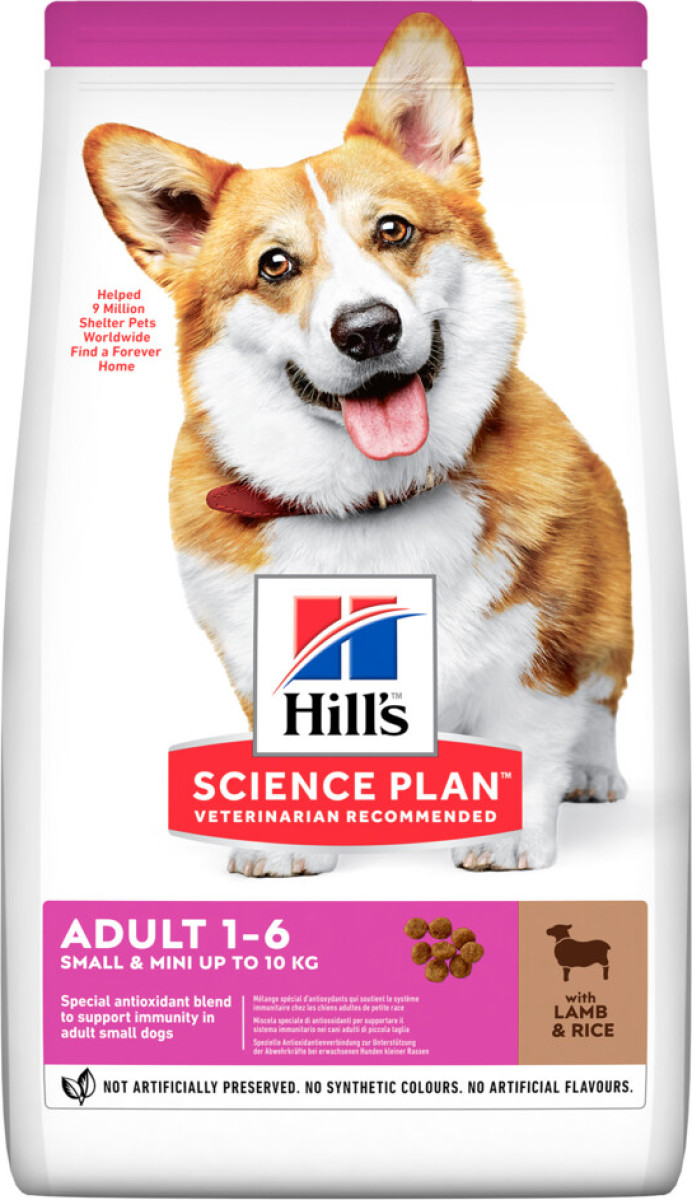 Hill's Canine Adult Small - Mini Lam en Rijst 1,5 kg