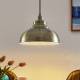 Lindby Emna hanglamp, 1-lamp, oudmessing