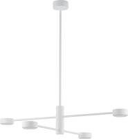 EULUNA Plafondlamp Orbit IV, wit, 4-lamps