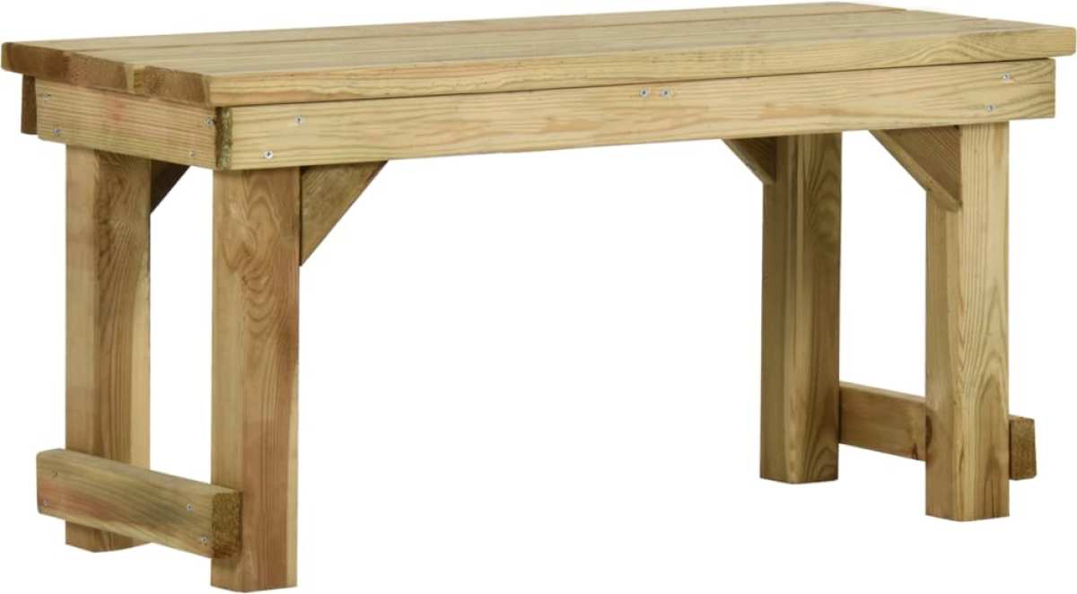 VidaXL Tuinbank 90 cm geïmpregneerd grenenhout