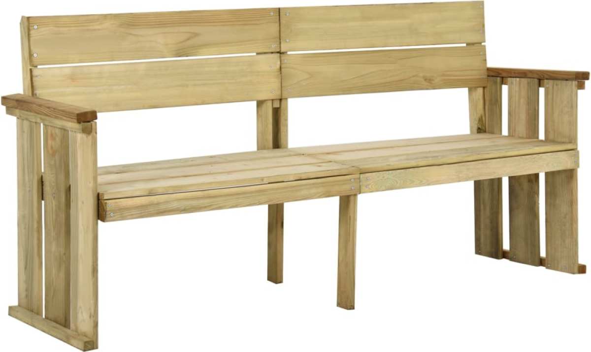 VidaXL Tuinbank 172 cm geïmpregneerd grenenhout