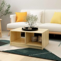 VidaXL Salontafel 75x50x33,5 cm massief grenenhout
