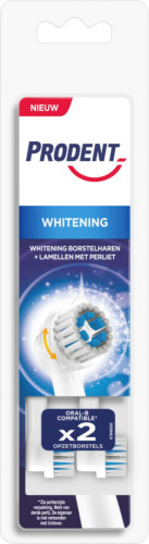 Prodent Opzetborstels White Now 2 stuks
