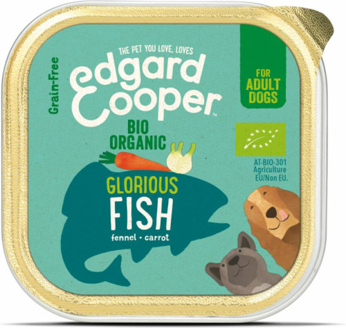 Edgard&Cooper Kuipje Vers Vlees Bio Vis 100 gr