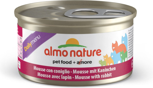 Almo Nature Dailymenu Kat Mousse Konijn 85 gr