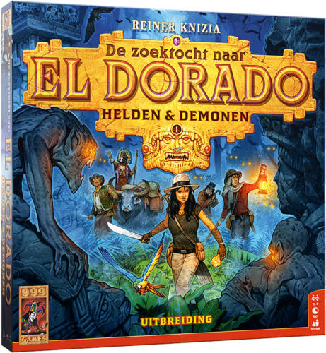 999 Games De Zoektocht Naar El Dorado: Helden & Demonen