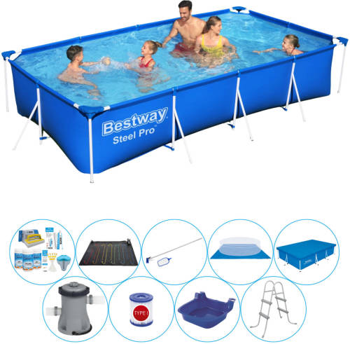 Zwembad Deal - Bestway Steel Pro Rechthoekig 400x211x81 Cm