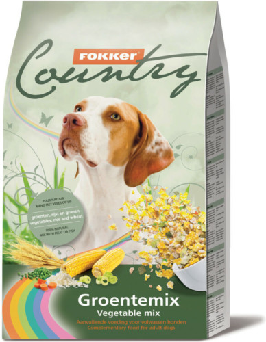 Fokker Country Groentemix Hondenvoer 6 kg