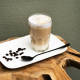 Krumble Latte Macchiato Lepels Set Van 4 - Zwart