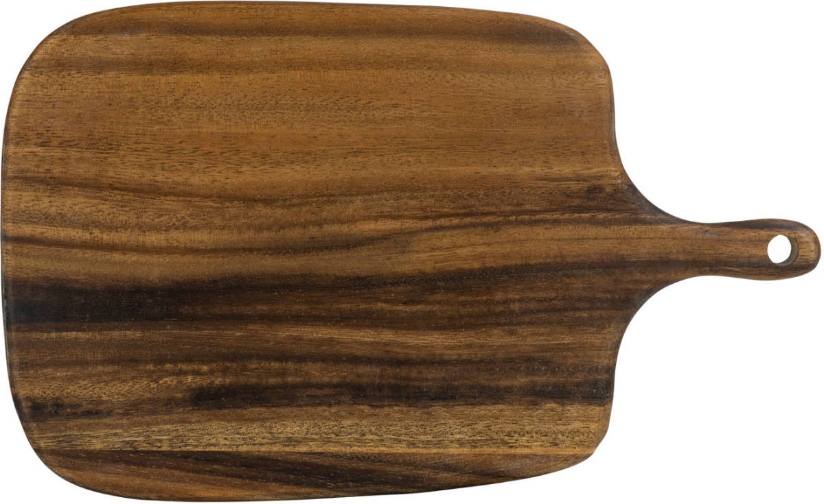 Krumble Houten Snijplank Met Ronde Hoeken - Donker Hout