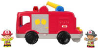 Fisher-price Bouwset Brandweerwagen Little People Rood 3-delig