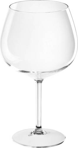 Santex 6x Gin Tonic Ballon Glazen Transparant 860 Ml Van Onbreekbaar Kunststof - Wijnglazen