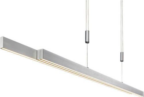 Lamponline Hanglamp Adriana Verstelbaar L 120-180 Cm Mat-chroom