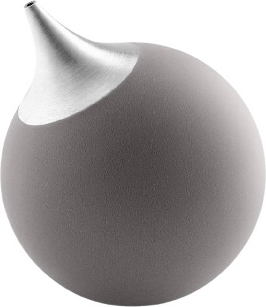 Eva Solo Zeepdispenser 8 Cm Siliconen/rvs Bruin/zilver
