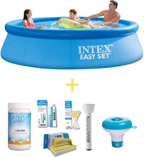 Intex Zwembad - Easy Set - 305 X 76 Cm - Inclusief Ways Onderhoudspakket