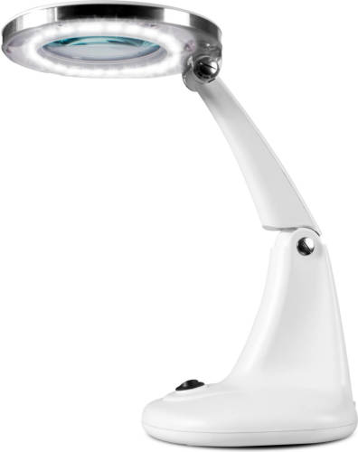 Led Tafel Loeplamp, Vergroting 2,25x Fysic Fl-30led Wit