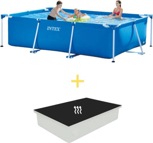 Intex Zwembad - Frame Pool - 300 X 200 X 75 Cm - Inclusief Solarzeil