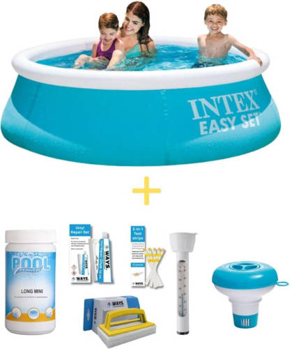 Intex Zwembad - Easy Set - 183 Cm - Inclusief Ways Onderhoudspakket