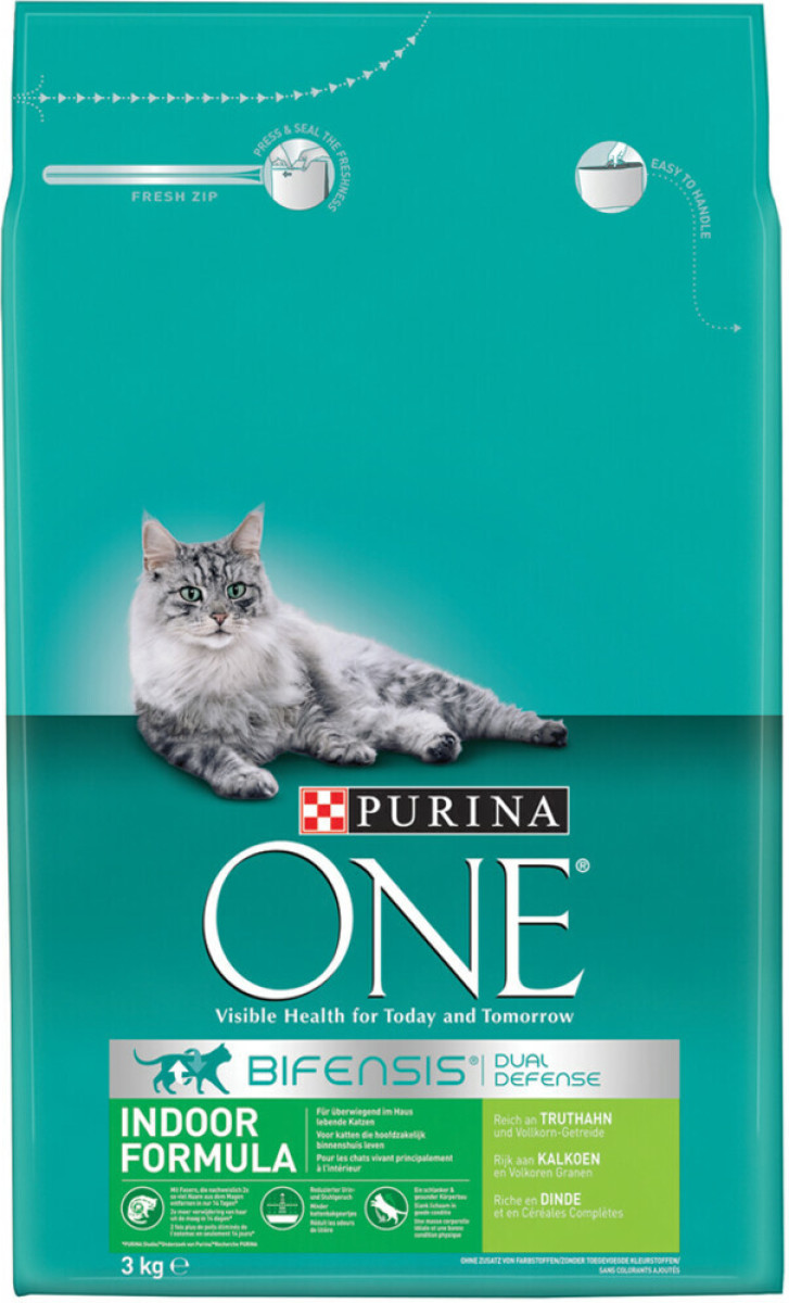 Purina One Indoor Kalkoen 3 kg