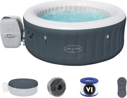 Bestway - Jacuzzi - Lay-z-spa - Bali - Opblaasbaar - Bubbelbad - Incl. Toebehoren - Ø180cm