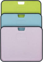 Krumble Snijplanken Set Van 3 - 32 X 25 Cm - Plastic - Groen/blauw/roze