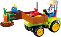 Sluban Oogst-traktor Town Junior 14,1 X 19 Cm 80-delig