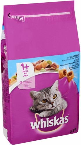Whiskas Kattenvoer Adult Tonijn - Groenten 3,8 kg