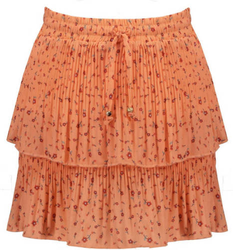 NONO rok Nikki van gerecycled polyester zalm