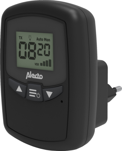 Alecto DBX80BKBU - Extra babyunit voor DBX80BK - Zwart