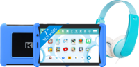 Kurio Tab Lite 2 16GB Blauw + JVC Kinderkoptelefoon Blauw