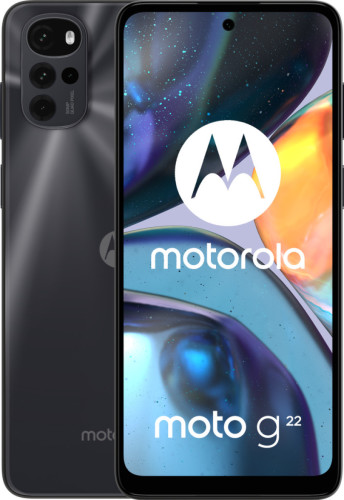 Motorola Moto G22 64GB Zwart