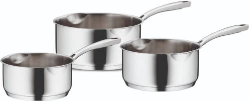 Steelpannenset Rvs, 3-delig - Kela Flavoria