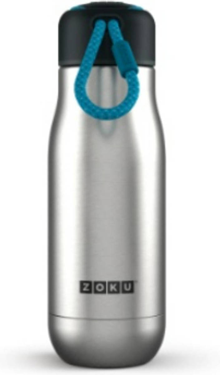 Thermosfles Rvs, 350 Ml, Zilver - Zoku Hydration