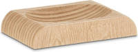Zeepschaal Met Hout Effect, Beige - Kela Kaiu