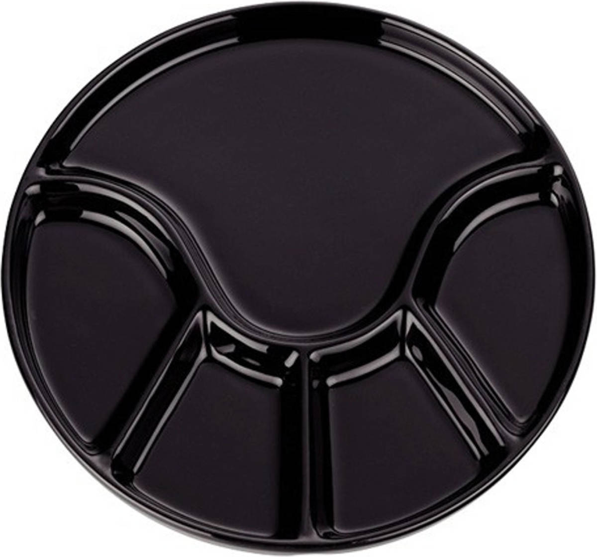 Set Van 4 - Fonduebord 21,5 Cm, Zwart - Kela Anneli