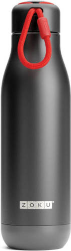 Thermosfles Rvs, 750 Ml, Zwart - Zoku Hydration