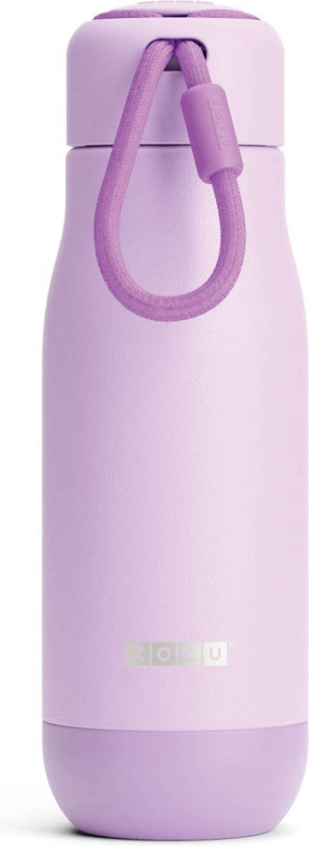 Thermosfles Rvs, 350 Ml, Paars - Zoku Hydration