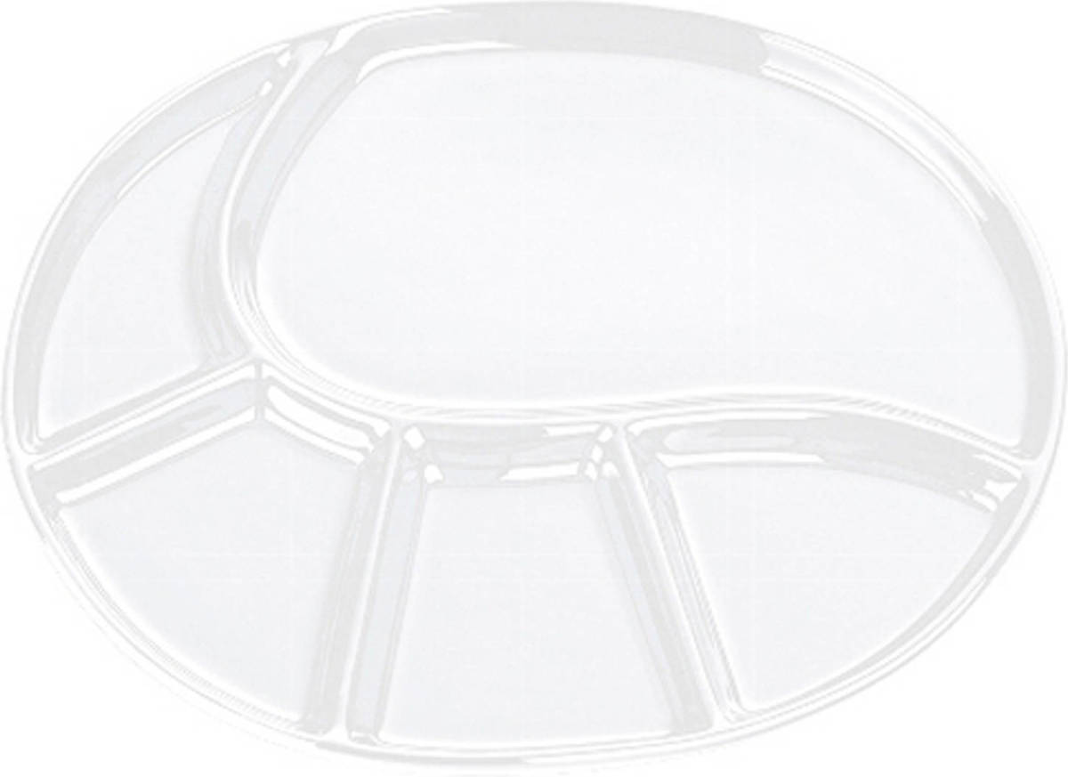 Fonduebord 28 Cm, Wit - Kela Vroni
