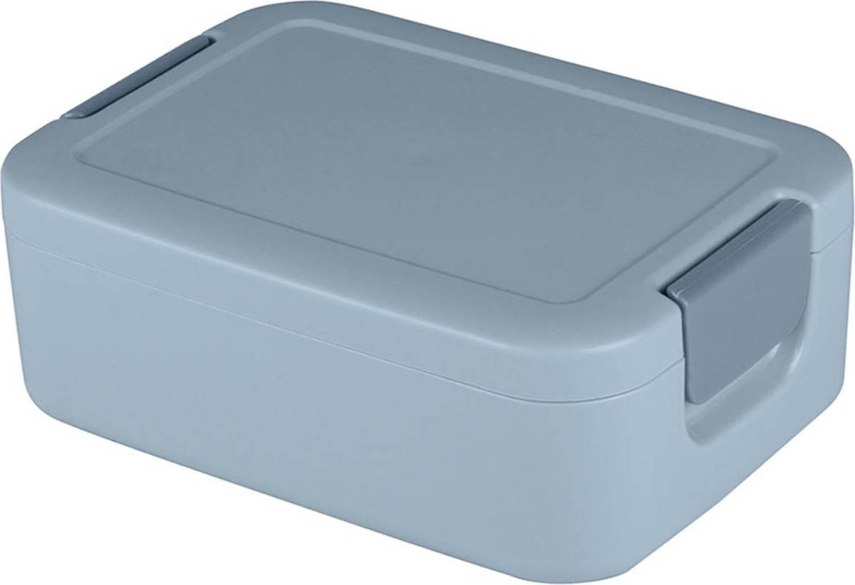 Sunware - Sigma Home Food To Go Broodtrommel Blauw - 17 X 12,3 X 6,1 Cm