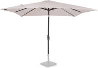 VONROC Parasol Rosolina 280x280cm - Stokparasol Kantelbaar - Upf 50+ Doek - Beige - Excl. Voet