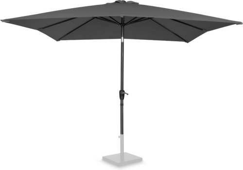 VONROC Parasol Rosolina 280x280cm - Stokparasol Kantelbaar - Upf 50+ Doek - Grijs- Excl. Voet