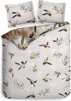 Heckett & Lane Dekbedovertrek Wilder - Naturel - Lits-jumeaux Xl 260x200/220 Cm