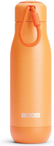 Thermosfles Rvs, 500 Ml, Oranje - Zoku Hydration
